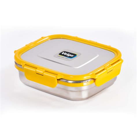 Veigo Original Stainless Steel Large Lunch Box (630 ml)